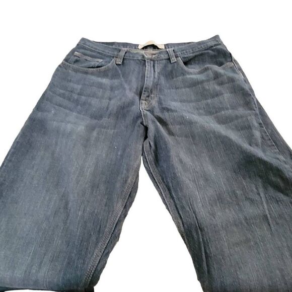 Wrangler Straight Relaxed Fit Mens Jeans Size 32 x 34 - Picture 3 of 5